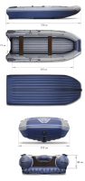 Лодка ПВХ Флагман DK 370 Igla