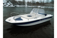 Катер Wyatboat-430DCM (стеклопластиковый тримаран)