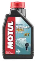 Масло MOTUL OUTBOARD TECH 4T 10W40, полусинтетика, 1л
