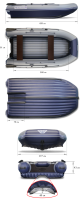 Лодка ПВХ Флагман DK 420 Jet