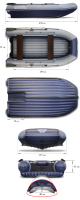 Лодка ПВХ Флагман DK 450 Jet