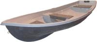 Лодка пластиковая Онегокомпозит СЛК-430