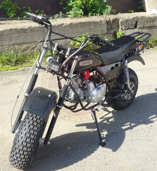 Мотоцикл СКАУТ-8 Стриж, 125 куб.см., полу-автомат