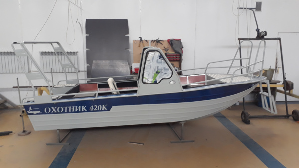 Алюминиевая лодка Охотник 420k, «Охотник» 420k
