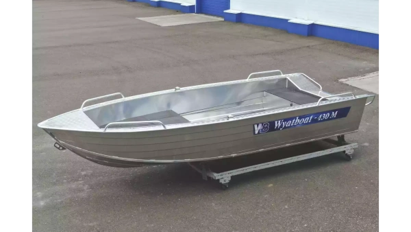 Алюминиевая лодка Wyatboat-430 М FISH