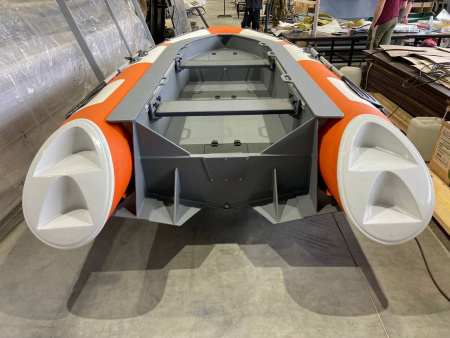 Лодка Риб Gelium 4300 (высокий борт, пластиковый конус)