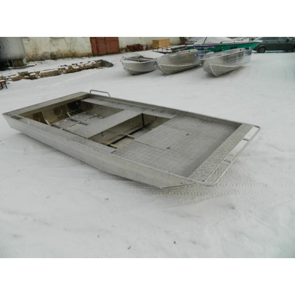 Алюминиевая лодка Wyatboat-390 Jonboat