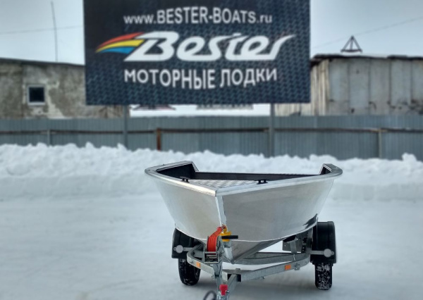 Алюминиевая лодка Bester - 390 Fish