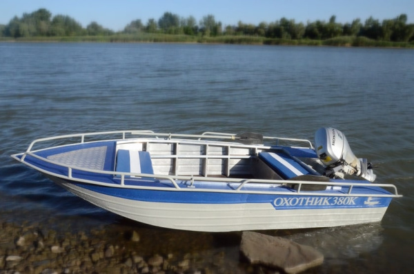 Алюминиевая лодка Охотник 380k, «Охотник» 380k