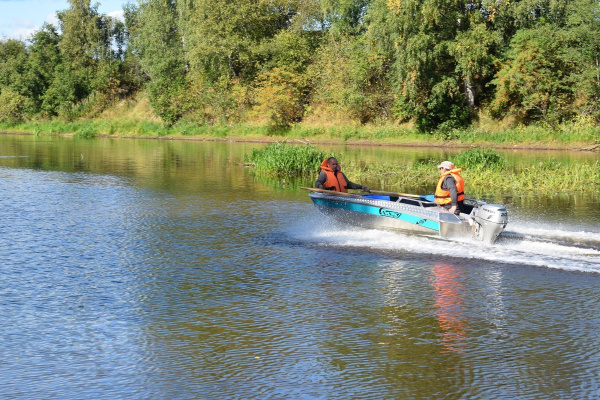Алюминиевая лодка Wellboat-43-0