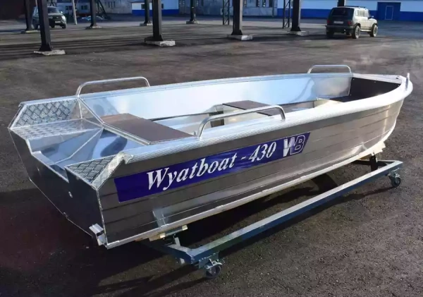 Алюминиевая лодка Wyatboat-430P