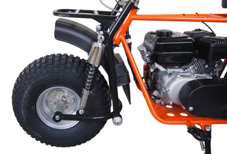 Мотоцикл СКАУТ САФАРИ 3L-8+ BIGFOOT (ФАРА, ПЕРЕД И ЗАД ПОДВЕС., KP230 -8 Л.С.,РУЧ.СТАРТ, ДИСК ТОРМ)