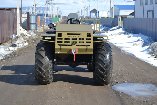 Мотовездеход Тайга 4x4 комплектация БЕЗ ЦЕПЕЙ (Вариатор, ОИ-25, 18л.с.)