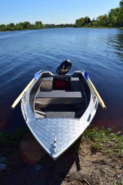 Алюминиевая лодка Wellboat-39