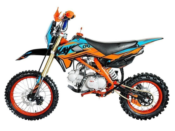 KAYO EVOLUTION K125EM 17/14 KRZ (механ. сцепл., эл. стартер 2024 г.)