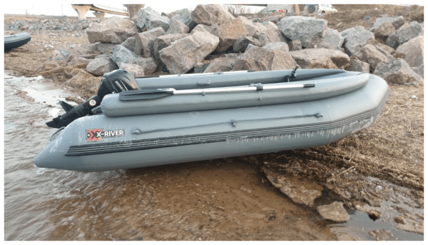 Лодка ПВХ X-River Rocky 395 НДВД (дно высокого давления) с фальшбортом