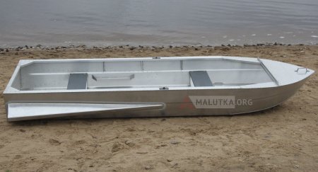 Алюминиевая лодка Малютка-Н 3.1 м, с булями