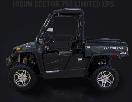 Мотовездеход Hisun SECTOR 750 LIMITED EPS