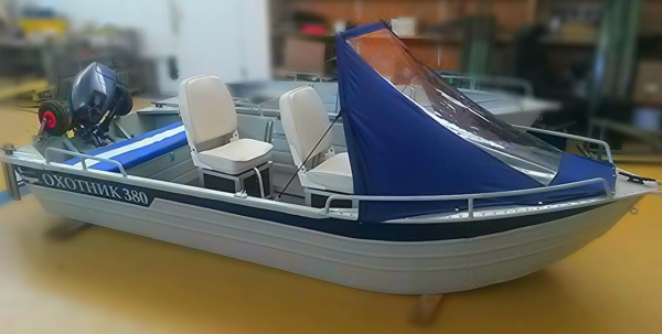 Алюминиевая лодка Охотник 380, «Охотник» 380