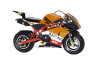 MOTAX 50 сс в стиле Ducati (Оранжевый) + ШЛЕМ