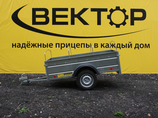 Прицеп ЛАВ-81011BB с каркасом и тентом