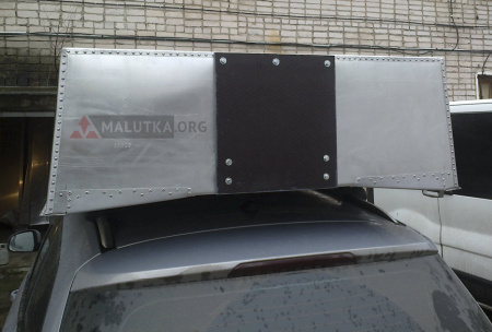 Алюминиевая лодка Малютка-Н 3.5 м, плоскодонная