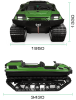 Мотовездеход TINGER Track 2