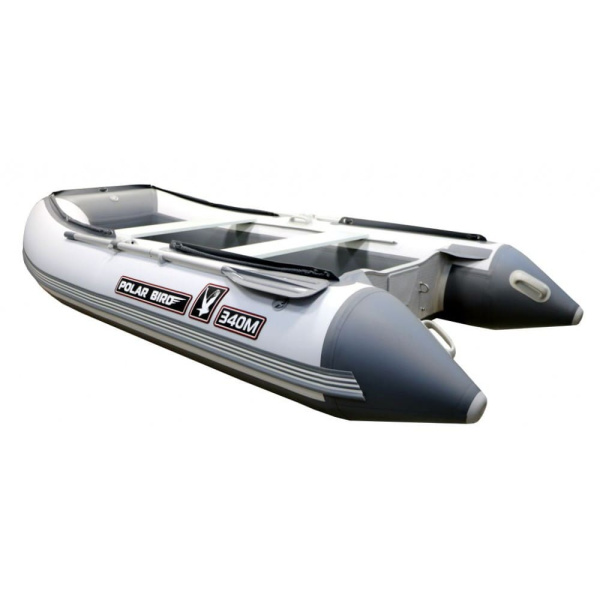Лодка ПВХ Polar Bird 340M (Merlin)(«Кречет»), пол стеклокомпозит