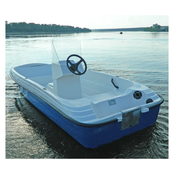 Лодка пластиковая Wyatboat Пингвин с консолью (тримаран)