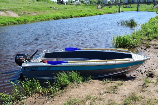 Алюминиевая лодка Wellboat-41-0