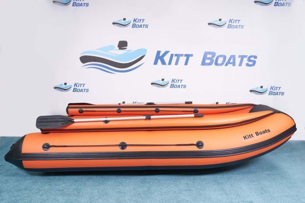 Лодка ПВХ Kitt Boats 350 НДНД + фальшборт