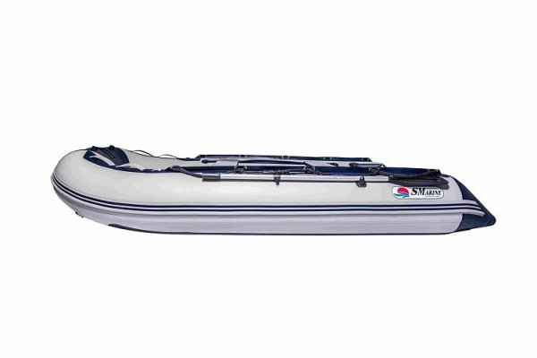 Лодка ПВХ Sun Marine SDP MAX-365 (серо-синяя)
