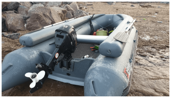 Лодка ПВХ X-River Rocky 395 НДВД (дно высокого давления) с фальшбортом