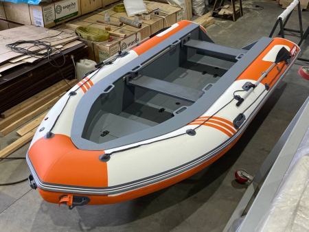 Лодка Риб Gelium 4300 (высокий борт, пластиковый конус)